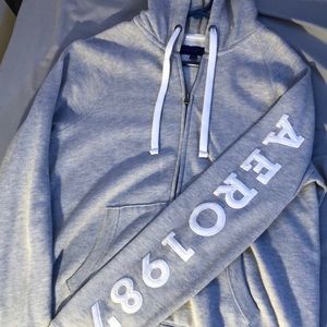 lightweight Aeropostale sweater jacket.